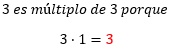 Múltiplo 3