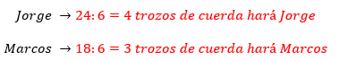 Solución problema MCD cuerda Solución problema MCD cuerda