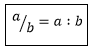 Definición de fracción
