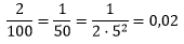 Ejemplo cálculo expresión decimal exacta