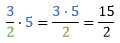 Ejemplo multiplicación por entero