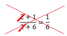 Ejemplo simplificación mal
