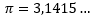 Número decimal no exacto ni periódico