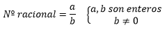 Numeros racionales