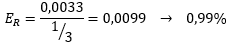 Ejemplo error relativo